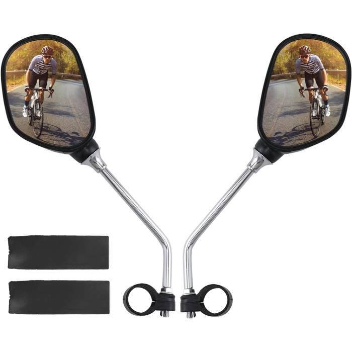 Rétroviseur cycliste 360° pour fixation sur casque ou lunette