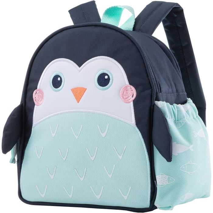 Sac à Dos Enfant Asfrode – étanche, Cordon De Serrage, 34x10x37 Cm, Violet