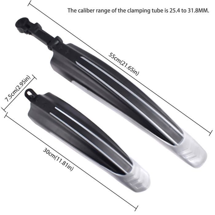 Garde-boue Avant VTT Zéfal Deflector Lite Front Universel, Protection Boue