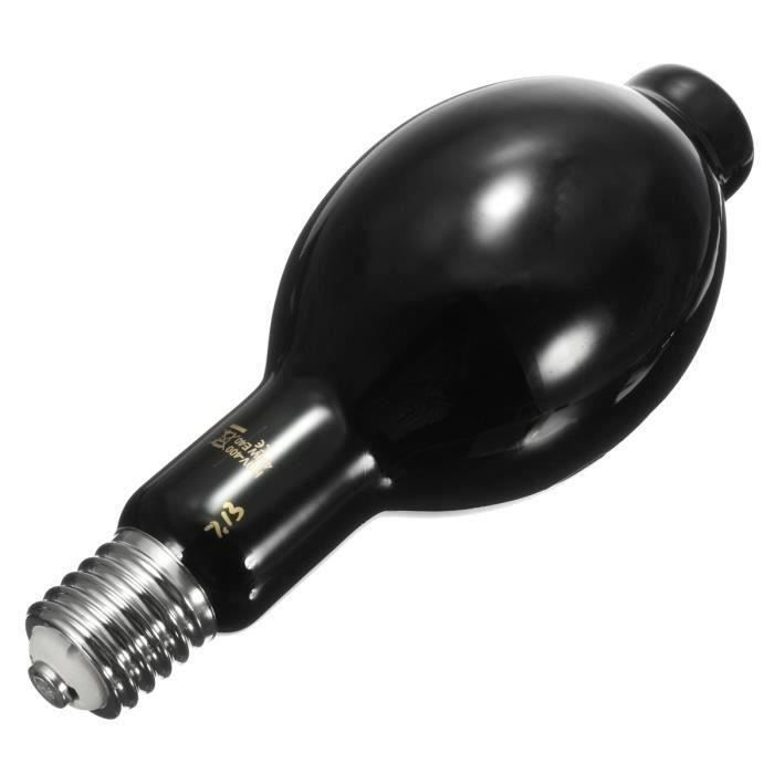 Ampoule UV Noir 400W E40 – Lumière Noire Puissante Pour Effets Disco, Cannon UV Et Soirées DJ