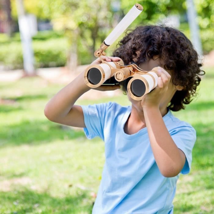 Jumelles Enfant HD – Pliables, Grossissement 4x – Pour Observer Les Oiseaux Dès 3 Ans