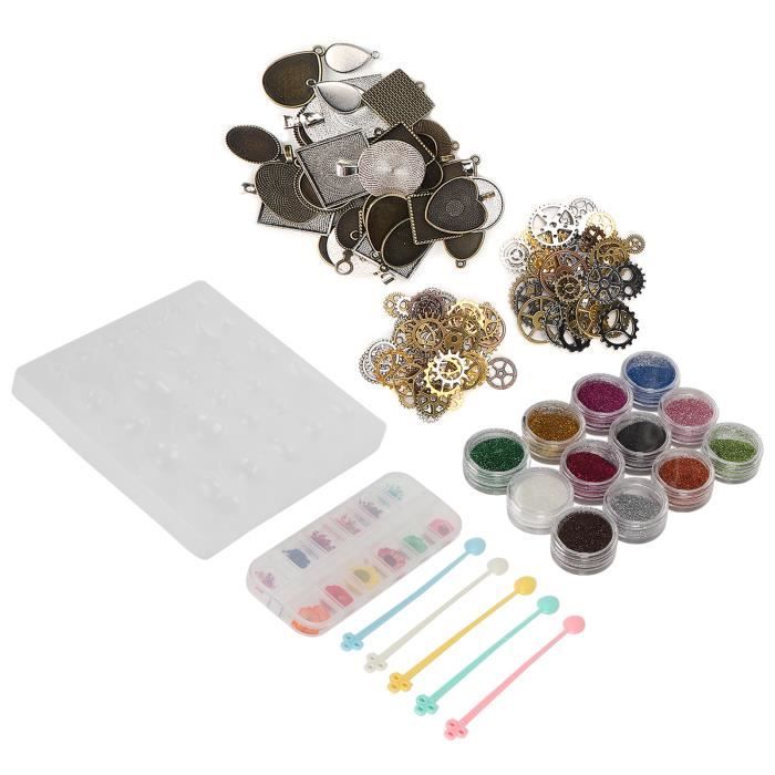 Moule Pour Résine Uv Moules En Ru00e9sine Epoxy 32 Piu00e8ces Moule Attrapeur De Ru00eaves Plumes Silicone Moules Bijoux Ru00e9sine Moule Silicone Savon