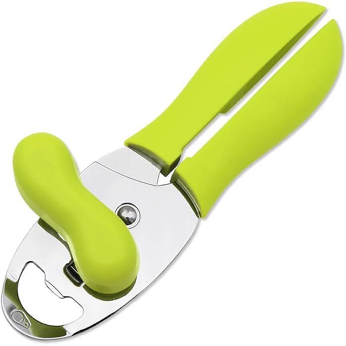 Ouvre-Boîte Manuel Seniors - Acier Inoxydable Avec Poignée Ergonomique