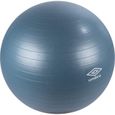 Ballon de gymnastique pour fitness, pilates, yoga, ballon suisse Umbro D55 cm - Bleu-1
