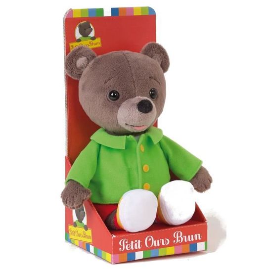 petit ours brun peluche
