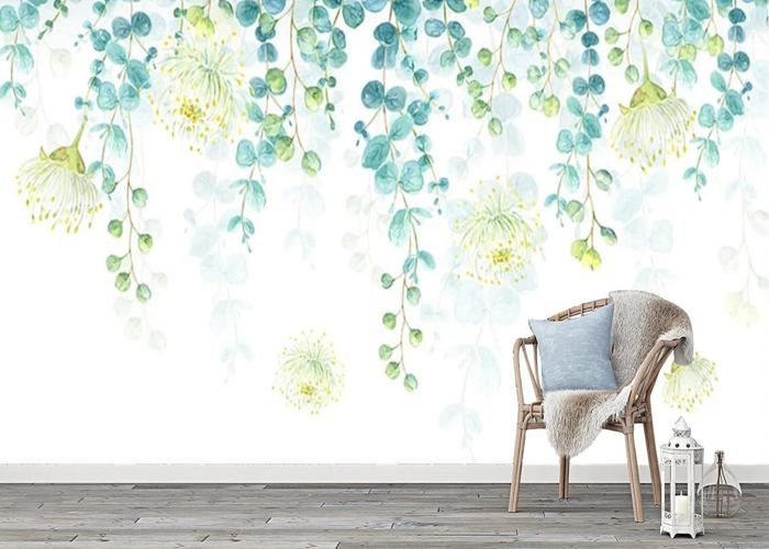Papier Peint Panoramique Jungle Nature 3d Soie, 356x250 cm Papier Peint ...
