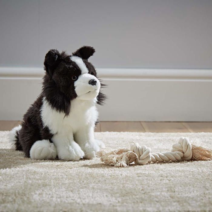 Living Nature, Peluche Berger Allemand, Chien en Peluche Doux, Réaliste Living Nature, Peluche Berger Allemand, Chien en Peluche Doux, Réaliste