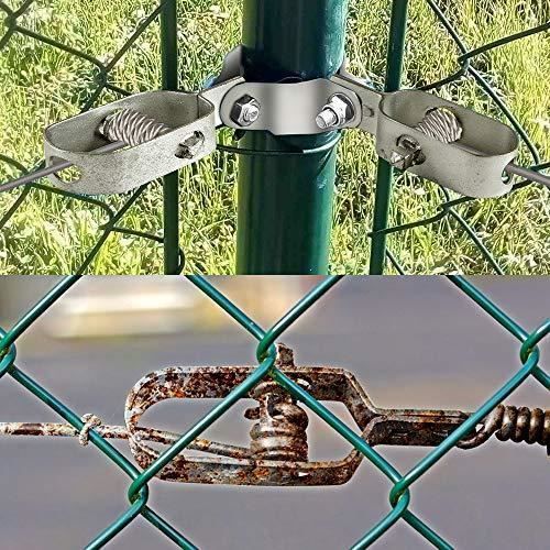 Tendeur de Fil de clôture Amagabeli 20 X 2# (95 MM) ajusteur de clôture de  Verrouillage Rouleau de Fil de Jardin Rouleau de câble Enduit de PVC  tendeur de Fil de tendeur