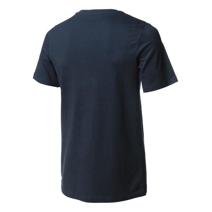 JACK JONES T Shirt Bleu Marine Homme Bleu Marine Cdiscount