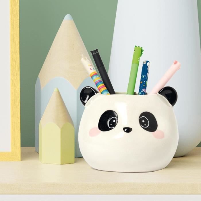 Legami - Porte-stylos en céramique Desk Friends 11,2 x 11,4 cm Thème Panda  pour bureau Peint à la main140 - Cdiscount Beaux-Arts et Loisirs créatifs
