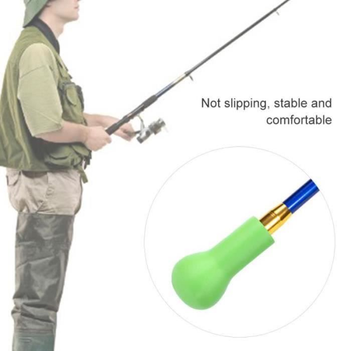 Housse Protectrice Pour Canne à Pêche Oshhni – Manchon PET Résistant à La Chaleur, Maille épaisse, 1,7 M, Extensible Jusqu'à 6,5 Cm
