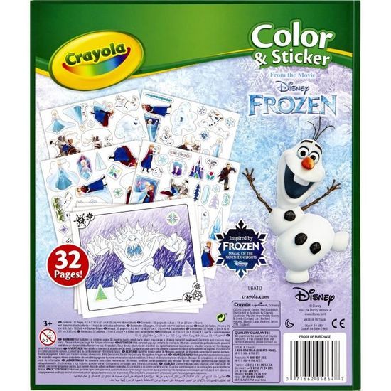 Mallette coloriage Reine des Neiges Disney Frozen pas cher