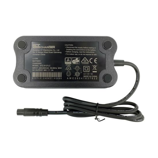 Chargeur 36V 2A Pour Vélo électrique Hilltecks, Wattitud, Etc. - Marque Power Smart - Neuf