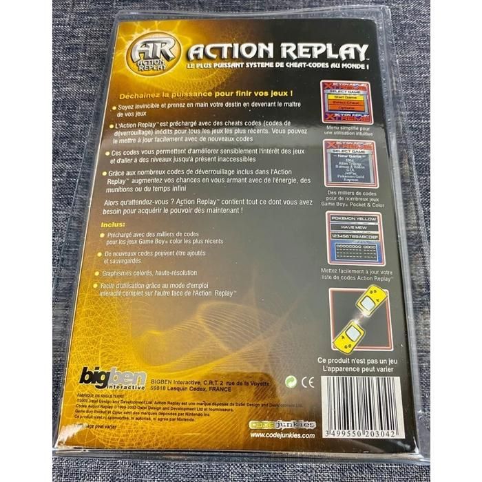 GameBoy Color - Action Replay Xtreme Special Edition Pokémon Cristal/Cristal