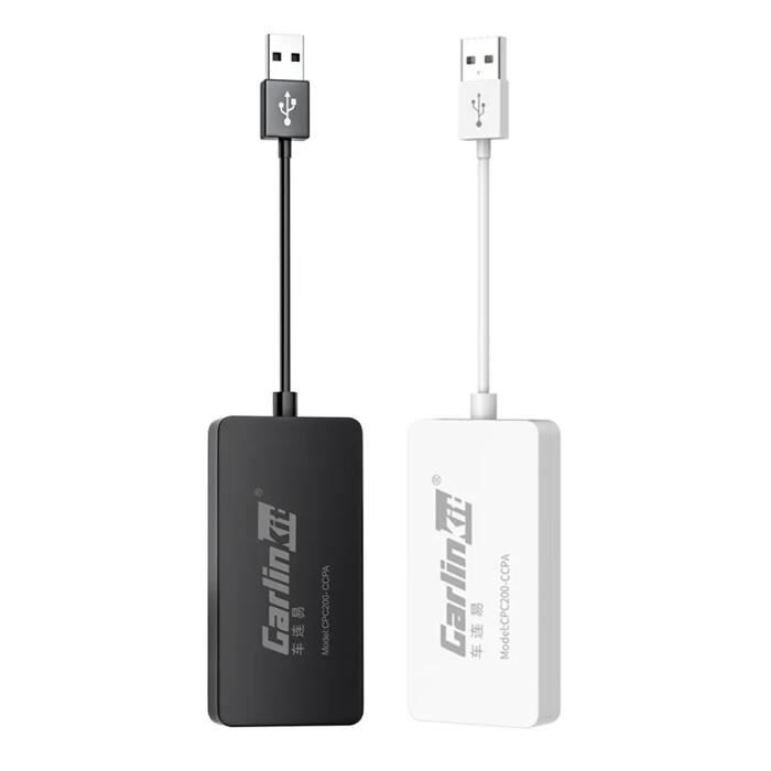 Filaire Noir - CarlinKit-Dongle filaire USB sans fil pour CarPlay, Android  Auto AI Box, Mirrorexhaus, Lecteur - Cdiscount Auto