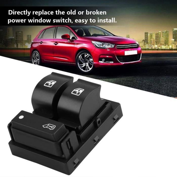 Interrupteur De Vitre électrique Conducteur Pour Smart Forfour 454 - Remplace A4548201010 - Réponse Rapide, Sensible - 4
