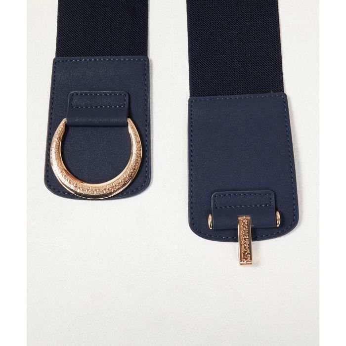 GRAIN DE MALICE Ceinture large elastique femme Marine Cdiscount Pret a Porter