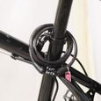 Câble antivol codé pour vélo, antivol durable sans clé de verrouillage de vélo codé, pour vélo de montagne pour enfants-3