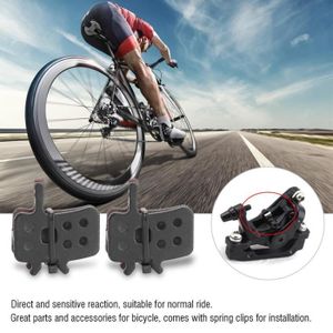 YATEICBC 15 Cales De Frein à Disque Pour Vélo – Rouges, Plastique Solide, Entretien Facile, Antivol De Transport