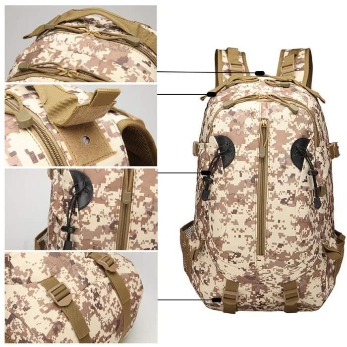 Sac à dos randonnée tactique militaire 80l imperméable Blida Blida