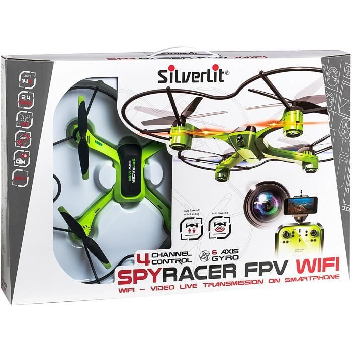 Drone télécommandé Silverlit Flybotic Spy Racer - Autre véhicule  télécommandé - Achat & prix