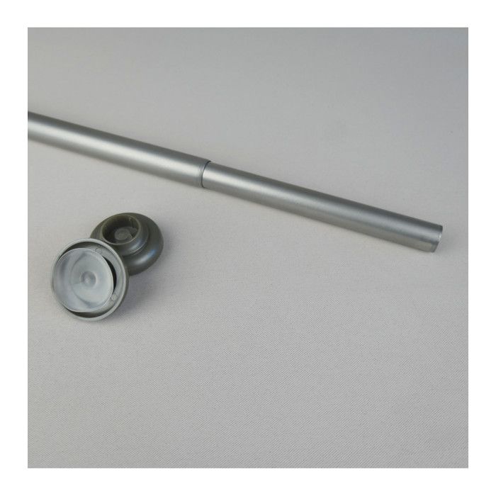 Lot De 2 Tringles Extensible Ovale 110 X 140 Cm - Blanc - Mr Bricolage