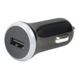 MOBILIS Adaptateur d'alimentation pour voiture - 2.1 A (USB) - Noir-0