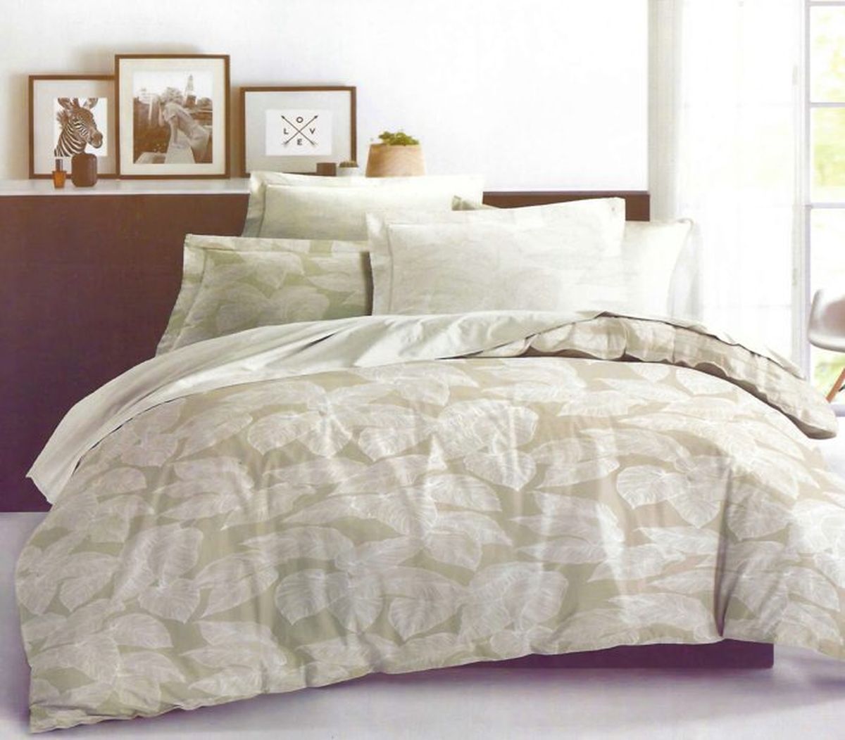 Parure De Lit Burrito Blanco - Tissu Doux 50% Coton 50% Polyester - Design Paisley Gris/Bordeaux - Facile à Entretenir