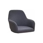ANNEFLY Housse de Chaise Salle a Manger de avec Accoudoirs, Extensible Couvre de Bureau Chaise Moderne Fauteuil Couverture Chaise,Gris