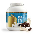 Eric Favre - Iso Whey Zero - 100% pure protéine isolate - Prise de masse musculaire - 2kg - Cookies & cream