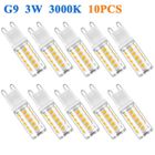 BIVGOCLS-10X G9 Ampoule LED 3W Lampe LED Super Lumineux Spot 350LM Blanc Chaud 220V