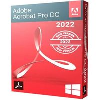 Adobe Acrobat Pro DC 2022  - Windows/Logiciel Pc à télécharger.