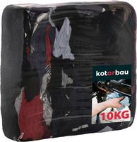 Chiffons en coton pour atelier - 10 kg - Chiffons de nettoyage industriels - KOTARBAU