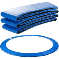 AREBOS Coussin de Protection pour Trampoline de Remplacement | Trampoline Couverture Rembourrage | 305 cm | Bleu