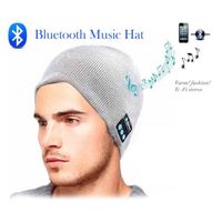 Unisexe Sports de plein air Bluetooth stéréo Magic Music Hat puce électronique sans fil Bluetooth écouteurs Hat pour Smartphone