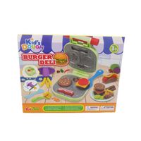 Jeu de pâte à modeler - Set Burger - Multicolore - Pour Enfant de 3 ans et plus