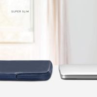 Comfyable Housse MacBook pour Ordinateur Portable 13-13.3 Pouces Bleu Nuit