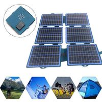 kit panneau solaire-pack de charge de panneau solaire Chargeur de panneau solaire 30W 5V 12V ETFE stratifié chargeur solaire 