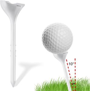 TEE DE GOLF Tees de Golf 10 Degrés, Tees de Simulateur de Golf en Plastique Qualité Supérieure Accessoires Entraînement Golf.[Y687]