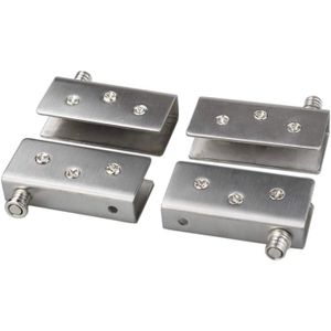 Charnières, paumelles et pivots en inox pour porte en bois