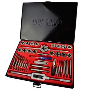 imperial unf AF Jeu de tarauds et filières unc 45pcs par nous Pro Tools à