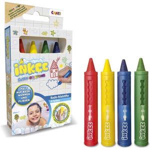 Crayon Pour Le Bain, Feutre De Bain Enfant Pour Dessiner Sur La Baignoire  Ou Sous L’Eau, Jouet 3 Ans + 10 Pack[u3638]