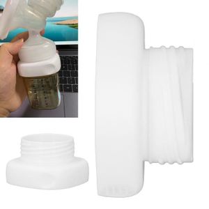 BIBERON  Drfeify Adaptateur de bouteille de pompe anti-fuite pour économie de lait compatible avec les biberons Hengen