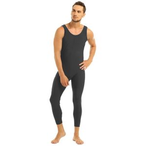 Freebily Femme Justaucorps Danse Ballet Classique sans Manches Adulte D/ébardeur Combinaison de Danse Yoga /à Pied Bretelle Stretchy Jumpsuit Solid Unitard S-XL
