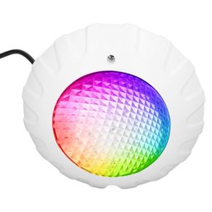 PROJECTEUR - LAMPE Lumières de piscine à LED VGEBY - DC12V/38W - IP68 étanche - RGB coloré - télécommande
