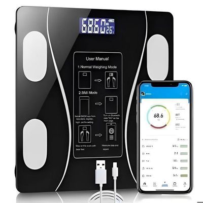 Balance De Salle De Bain TFA Swing 50.1003.02 - Blanche, Précise Et Design