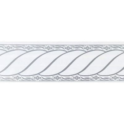 Frise Murale Adhésive 3D Floral - Longueur 230 Cm, Hauteur 6 Cm - Motif Or - Neuf