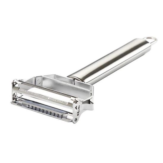 Victorinox Ypso – Éplucheur De Légumes Et Fruits Suisse – Lame Dentelée Double Tranchant – Noir – 145 Mm