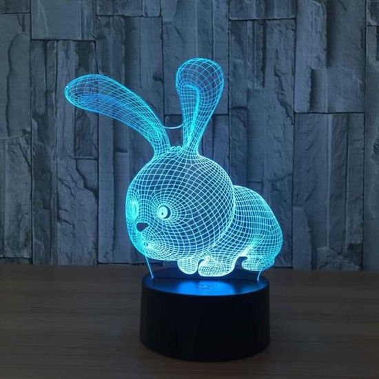 Lampe 3D Illusion Guitare Électrique LED Avec Télécommande - 16 Couleurs, Décoration Chambre Et Cadeau Musicien