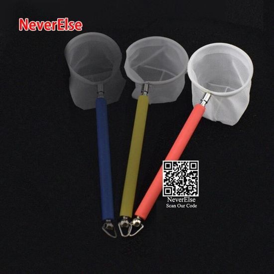 Filet à Crevettes Télescopique Pour Aquarium – Acier Inoxydable, Manche Réglable 20-48,5 Cm, Maille Douce - 4